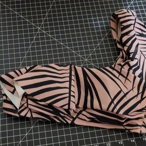 Kona Sol ruffle one shoulder bikini top